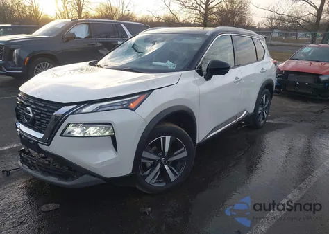 2021 Nissan Rogue Sl Intelligent Awd z USA, uszkodzony, nr VIN JN8AT3CB6MW227758